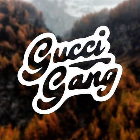 gucci gang text cz|Gucci Gang .